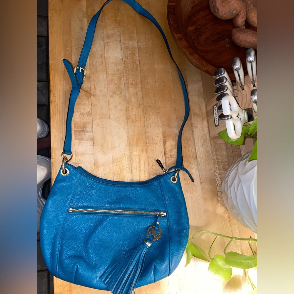 Michael Kors Teal Crossbody Bag